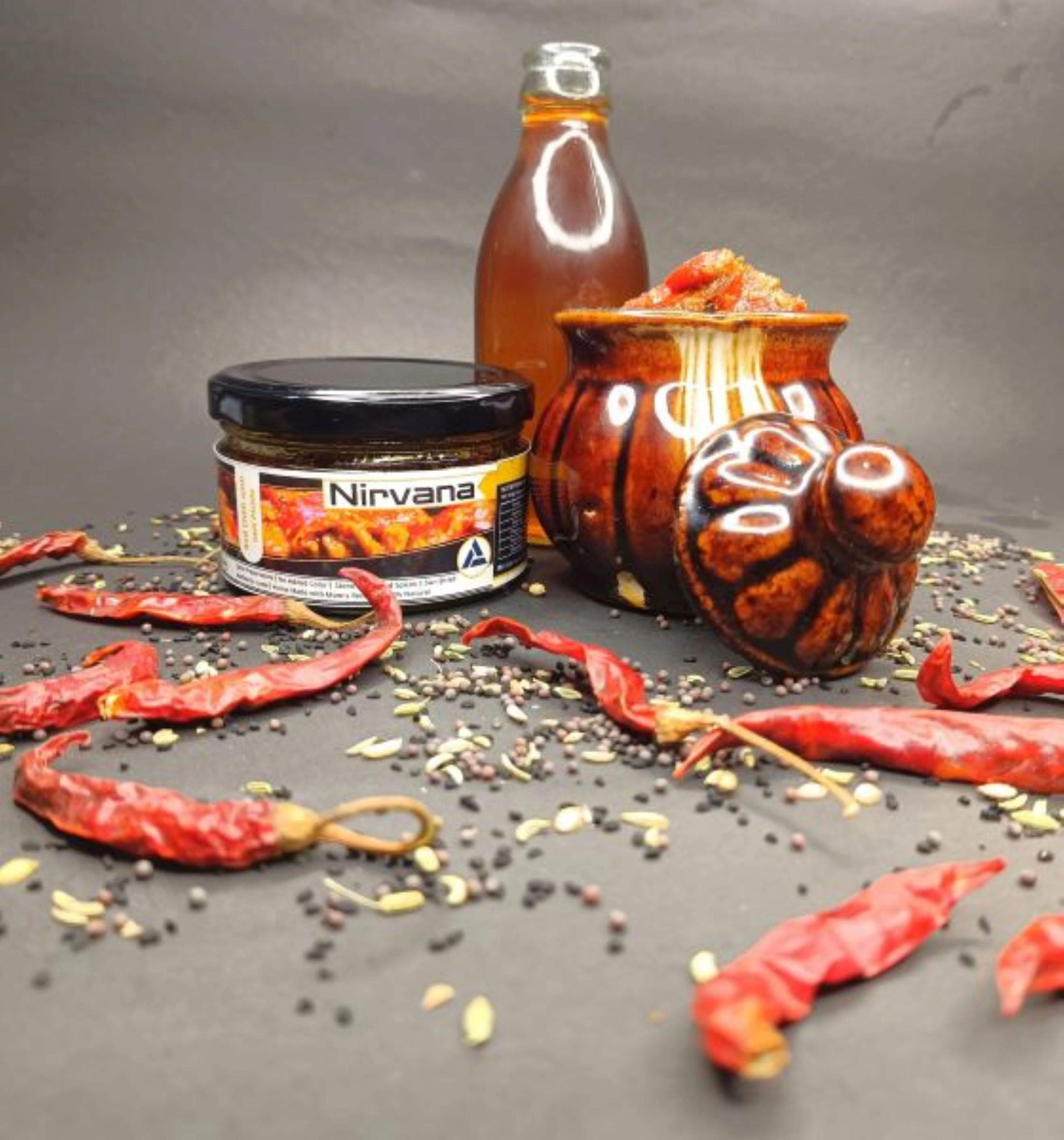 Red Chili with Tamarind Pickle